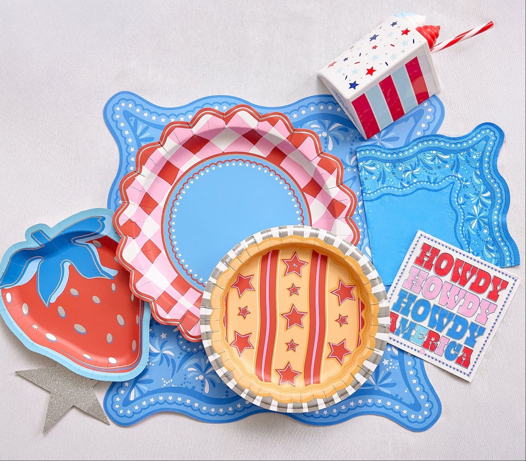 Star Spangled Spark Lunch Napkins (20 ct)