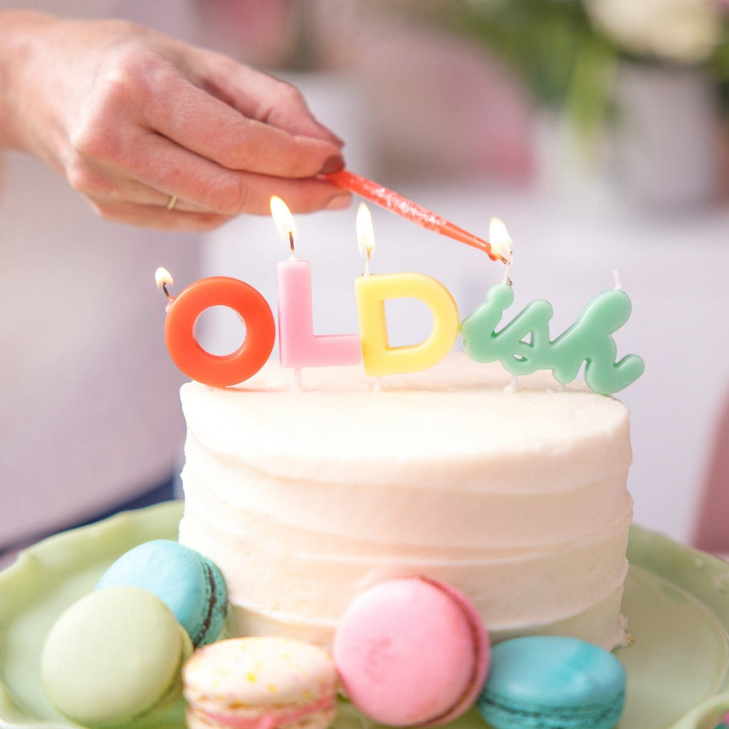 OLDish Birthday Candle