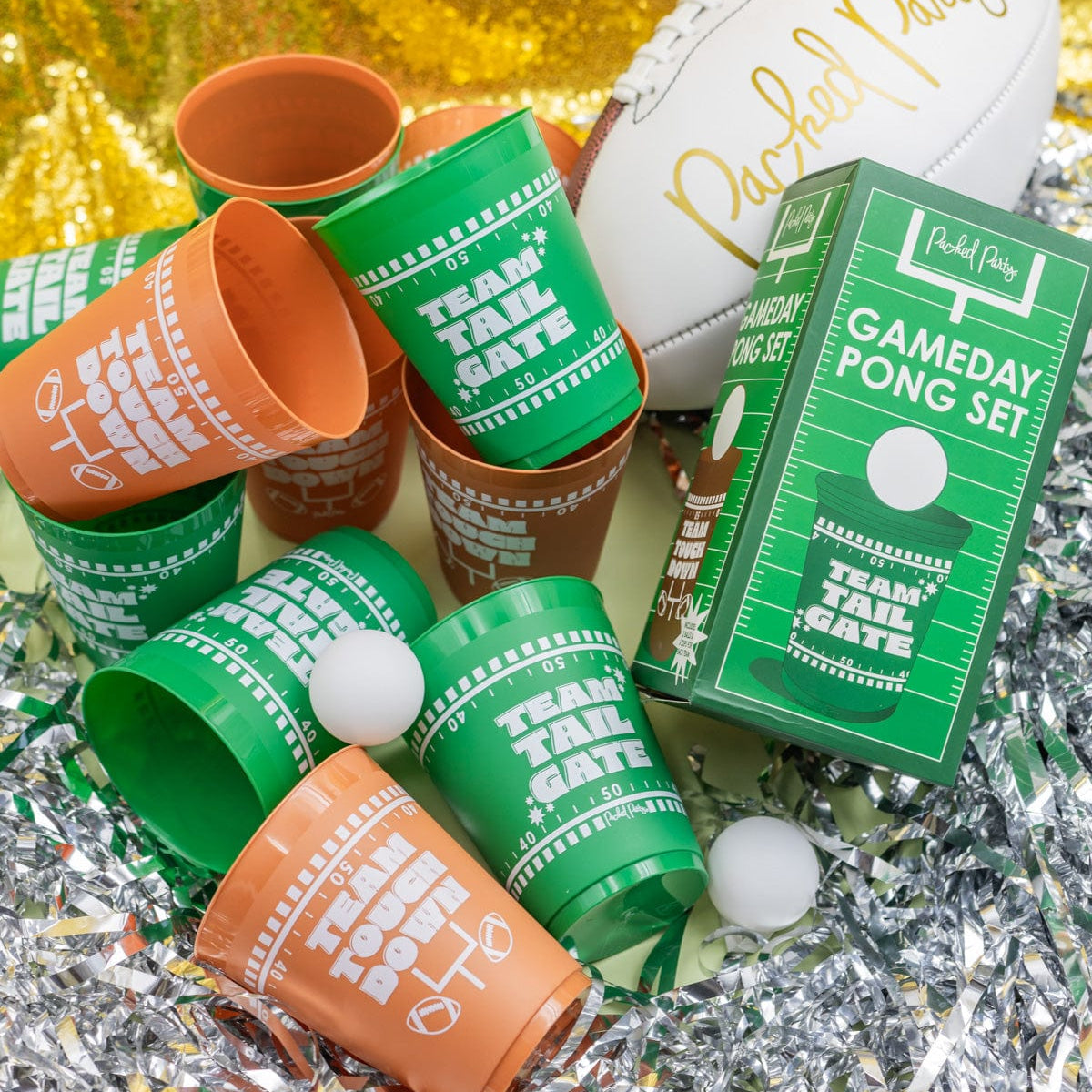 Gameday Party Pong Set