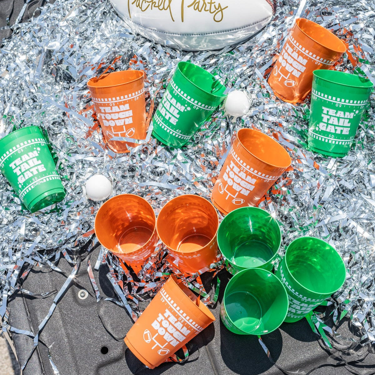 Gameday Party Pong Set