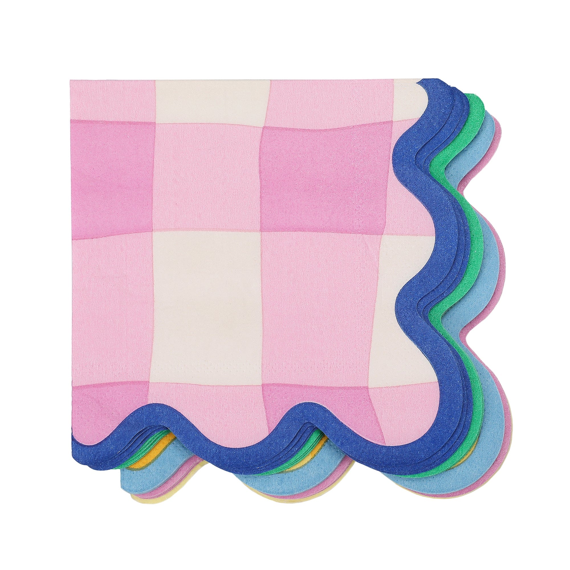 Colorwave Gingham Cocktail Napkins (20 ct)