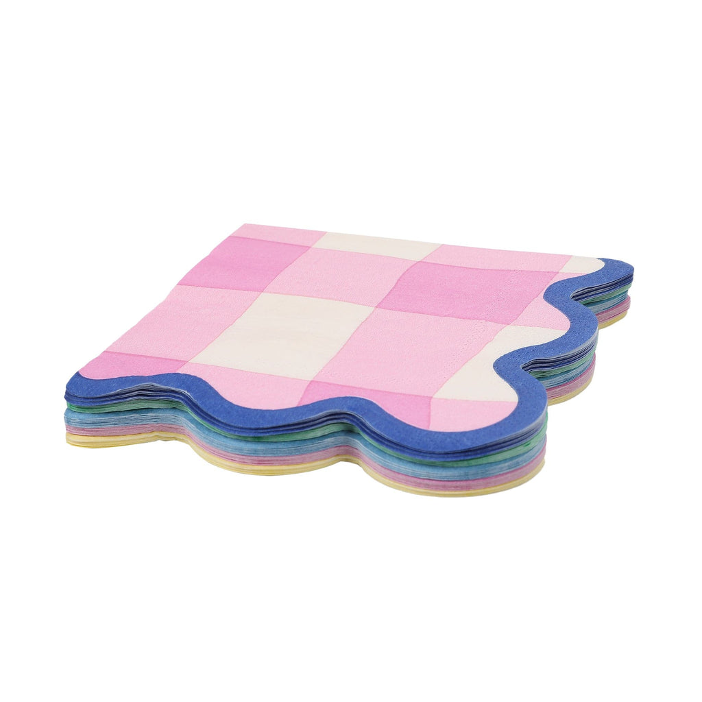 Colorwave Gingham Cocktail Napkins (20 ct)