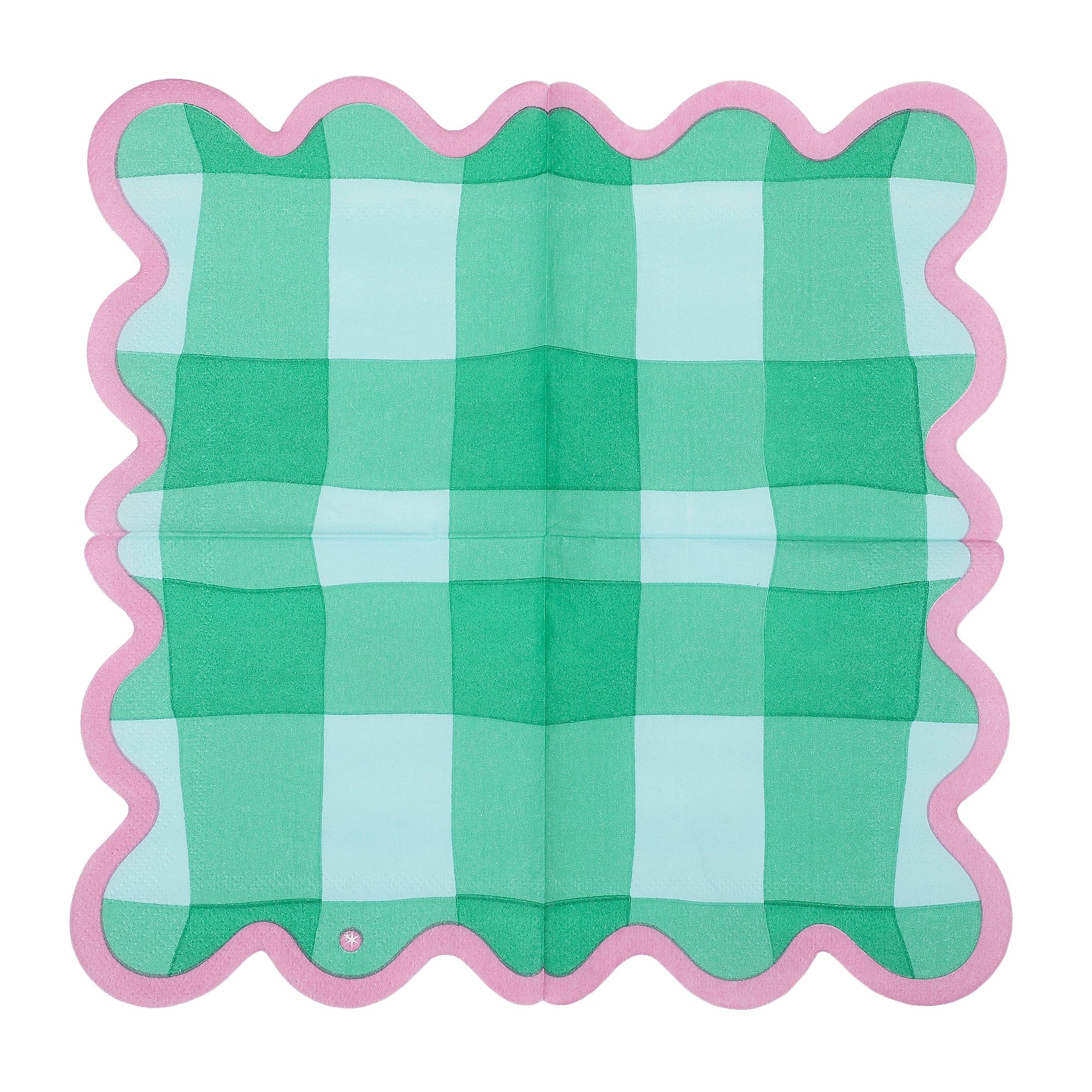 Colorwave Gingham Cocktail Napkins (20 ct)