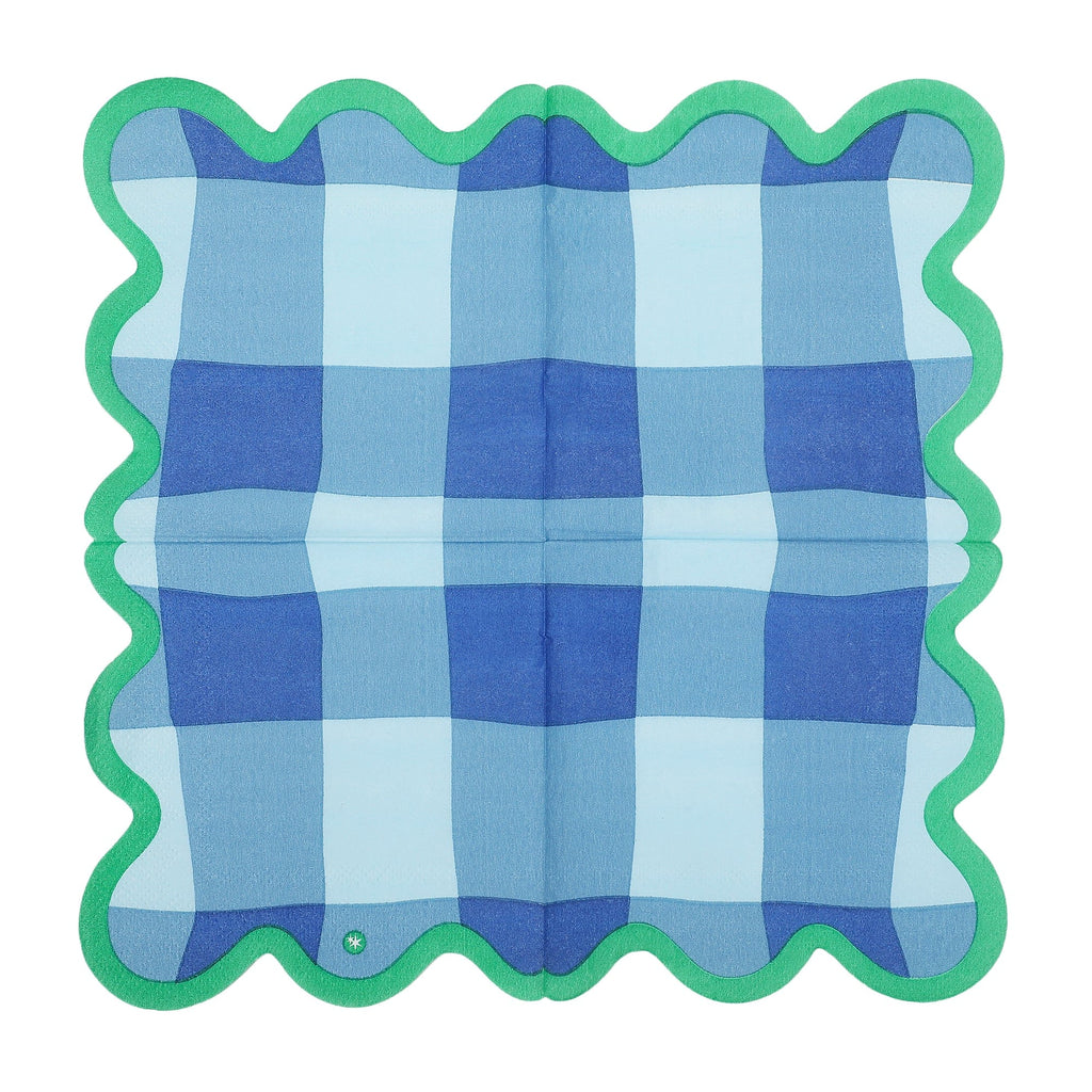 Colorwave Gingham Cocktail Napkins (20 ct)