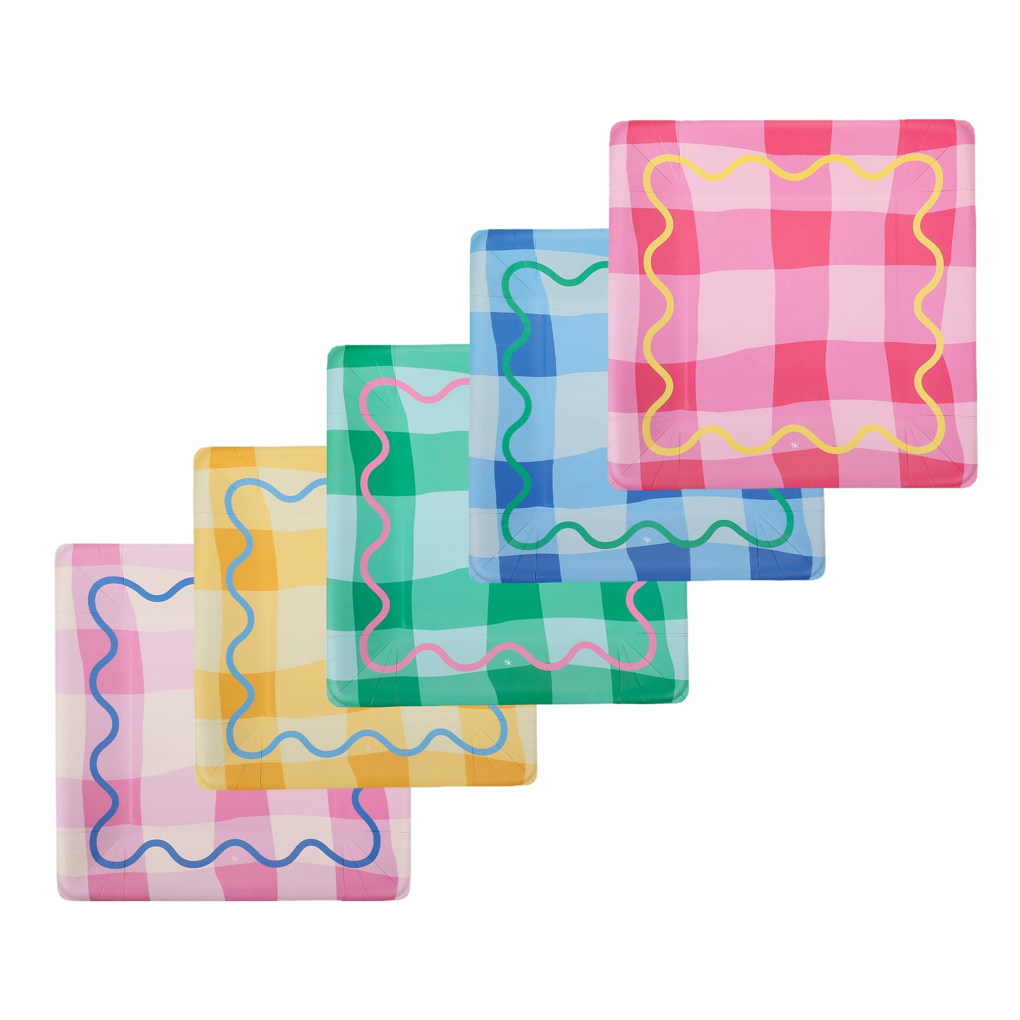 Colorwave Gingham Dinner Plates (10 ct)